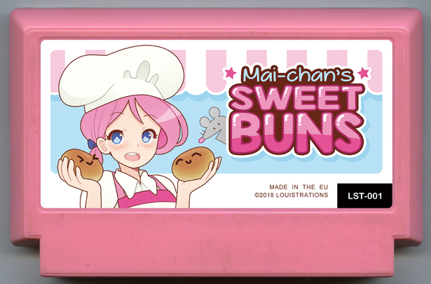Game cartridge for 'Mai-chans sweet buns